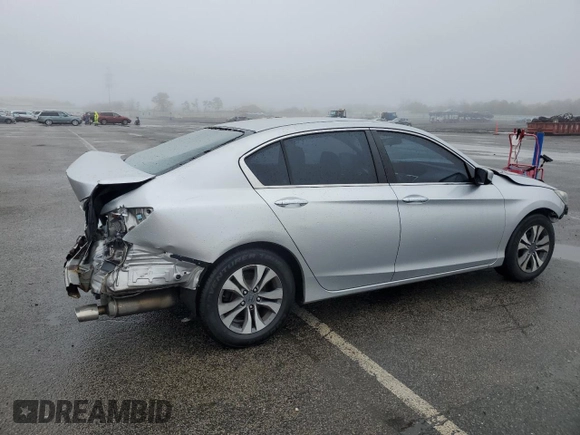 2013 Honda Accord LX z VIN 1HGCR2F36DA152124, wystawiony jako Copart lot #50960175 z przebiegiem 86 907 mil mil oraz Szkoda całkowita • Salvage title. Historia ofert i sprzedaży dostępna na DreamBid. Obrazek 3.