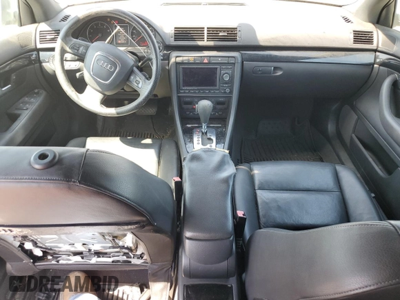 2007 Audi A4 2.0T with VIN WAUBF78E47A040664, listed as a Copart auction lot 69429114 with 123,204 mi miles and Salvage Title. Bid and sale history available at carsss.com. Image 8.