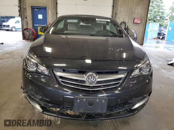 2016 Buick Cascada Premium with VIN W04WT3N58GG130062, listed as a Copart auction lot 64644255 with 46,969 mi miles and Salvage title. Bid and sale history available at DreamBid. Image 5.