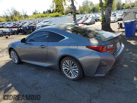 2017 Lexus RC 350 with VIN JTHSE5BC5H5008414, listed as a Copart auction lot 53828685 with 110,943 mi miles and Salvage title. Bid and sale history available at DreamBid. Image 2.
