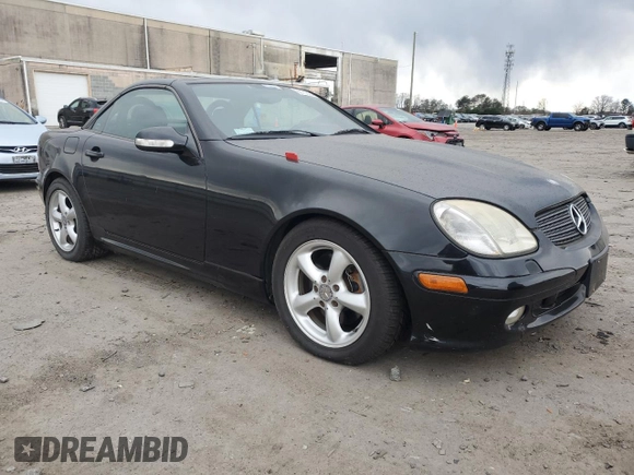 2002 Mercedes-Benz SLK 320 z VIN WDBKK65F12F250431, wystawiony jako Copart lot #86139214 z przebiegiem 72 356 mil mil oraz Czysty tytuł • Clean title. Historia ofert i sprzedaży dostępna na DreamBid. Obrazek 4.