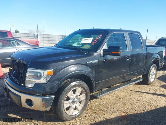 2013 Ford F-150 XL with VIN 1FTFW1CF2DKG35259, listed as a IAAI auction lot 41834796 with 131,817 mi miles. Bid and sale history available at carsss.com. Image 2.