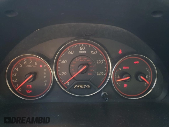 2005 Honda Civic Cpe LX with VIN 1HGEM22515L030825, listed as a Copart auction lot 46666065 with 239,046 mi miles and Salvage Title. Bid and sale history available at carsss.com. Image 9.