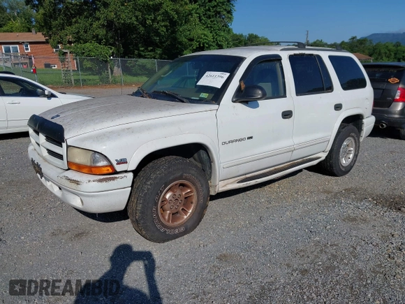 1999 Dodge Durango with VIN 1B4HS28Z7XF506442, listed as a IAAI auction lot 42611396 with 200,467 mi miles and . Bid and sale history available at DreamBid. Image 2.