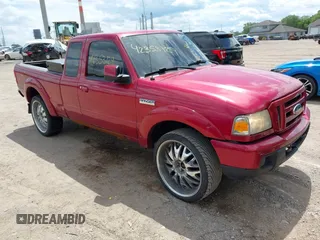 2006 Ford Ranger XLT z VIN 1FTZR45E26PA33364, wystawiony jako IAAI lot #42353129 z przebiegiem 410 607 mil mil oraz . Historia ofert i sprzedaży dostępna na DreamBid. Obrazek 1.
