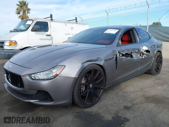 2015 Maserati Ghibli S Q4 z VIN ZAM57RTA8F1144095, wystawiony jako IAAI lot #41392848 z przebiegiem 52 237 mil mil oraz . Historia ofert i sprzedaży dostępna na DreamBid. Obrazek 2.