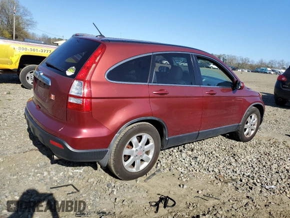 2008 Honda CR-V EX-L with VIN JHLRE48718C048119, listed as a Copart auction lot 53281515 with 132,210 mi miles and Salvage Title. Bid and sale history available at DreamBid. Image 3.