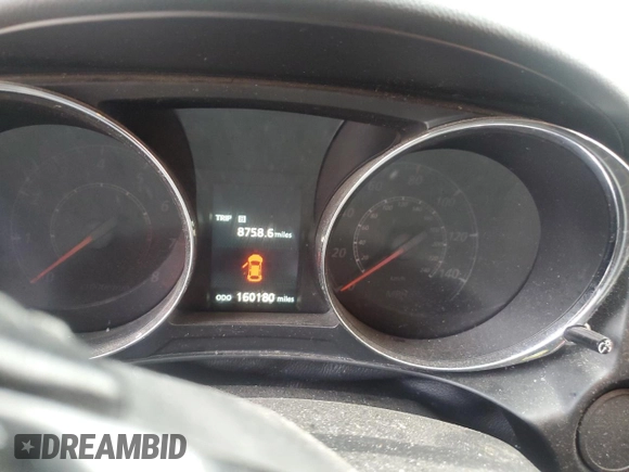 2016 Mitsubishi Outlander SE with VIN JA4AP3AW5GZ058643, listed as a Copart auction lot 53148925 with 160,180 mi miles and Salvage title. Bid and sale history available at DreamBid. Image 9.
