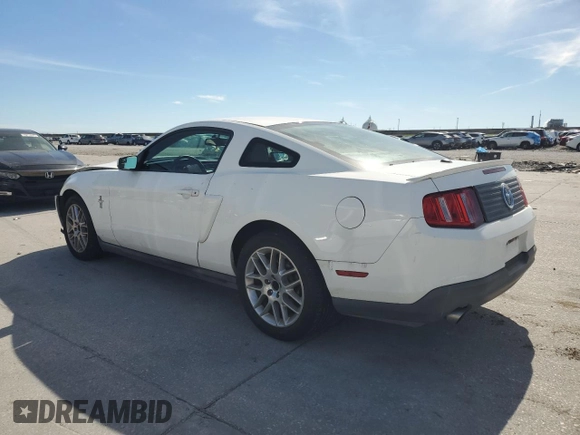 2012 Ford Mustang V6 Premium with VIN 1ZVBP8AM0C5266997, listed as a Copart auction lot 49770735 with 193,407 mi miles and Salvage Title. Bid and sale history available at carsss.com. Image 2.