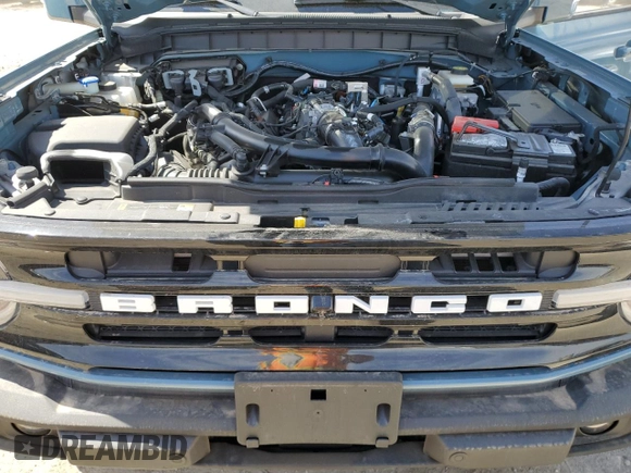 2023 Ford Bronco z VIN 1FMEE5BP6PLA96896, wystawiony jako Copart lot #50377215 z przebiegiem 29 407 mil mil oraz Szkoda całkowita • Salvage title. Historia ofert i sprzedaży dostępna na DreamBid. Obrazek 12.