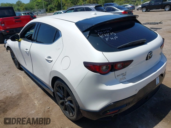 2023 Mazda 3 Premium Plus with VIN JM1BPBNY5P1603562, listed as a IAAI auction lot 42160455 with 24,271 mi miles and . Bid and sale history available at DreamBid. Image 3.