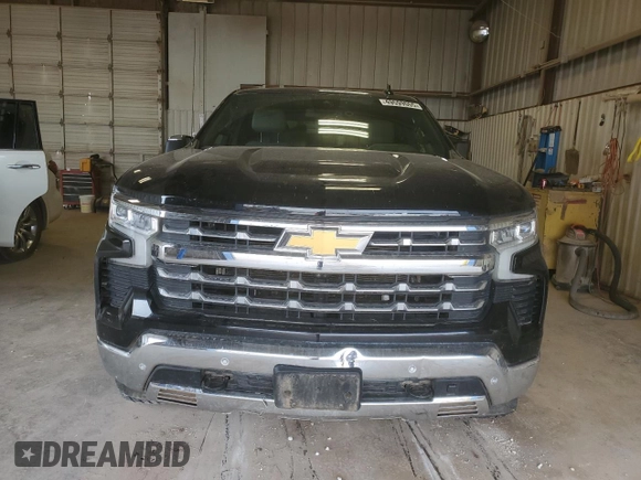 2023 Chevrolet Silverado 1500 LTZ with VIN 1GCUDGE80PZ250664, listed as a Copart auction lot 49599055 with 61,878 mi miles and Salvage Title. Bid and sale history available at carsss.com. Image 5.