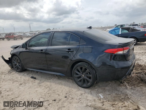 2024 Toyota Corolla SE with VIN 5YFS4MCE8RP189494, listed as a Copart auction lot 54742795 with 30,441 mi miles and Salvage Title. Bid and sale history available at DreamBid. Image 2.