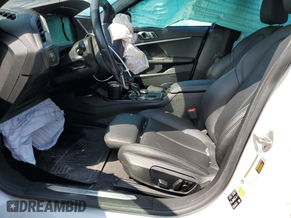 2021 BMW 2 Series 228i xDrive with VIN WBA73AK04M7G38578, listed as a Copart auction lot 48607725 with 48,963 mi miles and Salvage title. Bid and sale history available at DreamBid. Image 7.