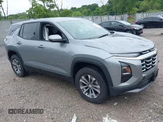 2025 Chevrolet Equinox FWD LT with VIN 3GNAXHEG8SL249048, listed as a IAAI auction lot 42376548 with 995 mi miles and . Bid and sale history available at DreamBid. Image 1.