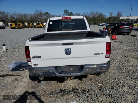 2017 Ram 1500 Big Horn z VIN 1C6RR7GT8HS555467, wystawiony jako Copart lot #48970155 z przebiegiem 37 909 mil mil oraz Szkoda całkowita • Salvage title. Historia ofert i sprzedaży dostępna na DreamBid. Obrazek 6.
