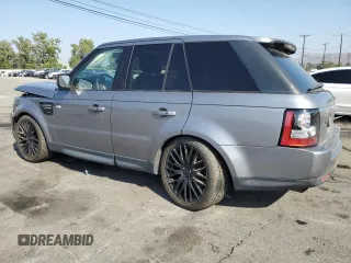 2013 Land Rover Range Rover Sport HSE Lux with VIN SALSK2D42DA775937, listed as a Copart auction lot 59769845 with 89,835 mi miles and Salvage title. Bid and sale history available at DreamBid. Image 2.