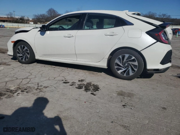 2017 Honda Civic Hatchback LX with VIN SHHFK7H20HU226084, listed as a Copart auction lot 49327615 with 114,407 mi miles and Salvage Title. Bid and sale history available at carsss.com. Image 2.
