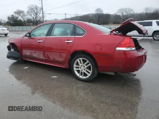 2014 Chevrolet Impala LTZ with VIN 2G1WC5E30E1155153, listed as a Copart auction lot 44953215 with 119,929 mi miles and Salvage title. Bid and sale history available at DreamBid. Image 2.