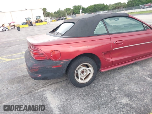 1995 Ford Mustang with VIN 1FALP4447SF232808, listed as a IAAI auction lot 42625098 with 120,920 mi miles and . Bid and sale history available at DreamBid. Image 6.