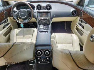 2015 Jaguar XJ Portfolio with VIN SAJWA2GZ7F8V82990, listed as a Copart auction lot 63325535 with 113,892 mi miles and Salvage title. Bid and sale history available at DreamBid. Image 8.