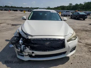 2014 Infiniti Q50 Sport with VIN JN1BV7AR2EM693415, listed as a Copart auction lot 59923525 with 202,658 mi miles and Clean title. Bid and sale history available at DreamBid. Image 5.