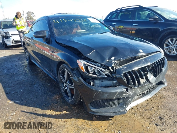2017 Mercedes-Benz C 43 AMG with VIN WDDWJ6EB6HF439562, listed as a IAAI auction lot 41544958 with 94,183 mi miles and . Bid and sale history available at carsss.com. Image 6.