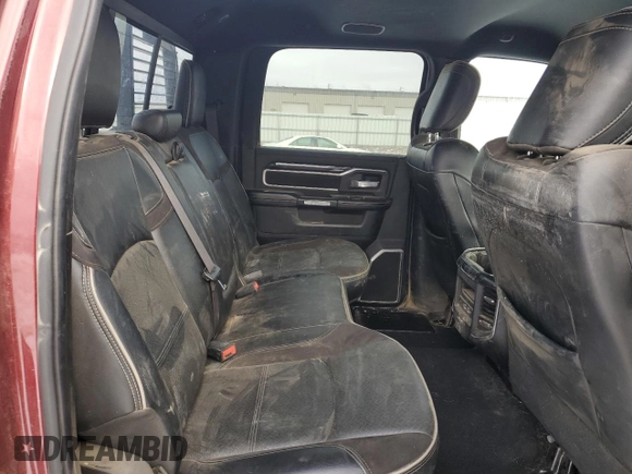 2019 Ram 2500 Laramie with VIN 3C6UR5FJ4KG596899, listed as a Copart auction lot 87582355 with 76,014 mi miles and Salvage Title. Bid and sale history available at carsss.com. Image 10.