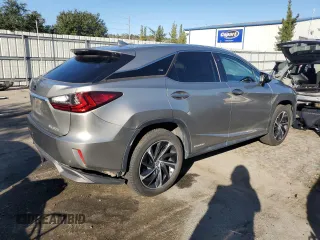 2017 Lexus RX with VIN 2T2BGMCA8HC017531, listed as a Copart auction lot 75051144 with 51,648 mi miles and Salvage Title. Bid and sale history available at carsss.com. Image 3.