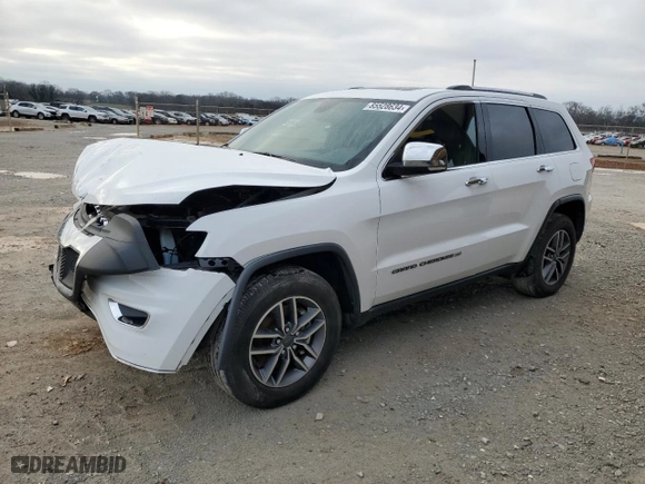 2022 Jeep Grand Cherokee WK Limited with VIN 1C4RJEBG3NC171634, listed as a Copart auction lot 85528634 with 41,656 mi miles and Salvage Title. Bid and sale history available at carsss.com. Image 1.