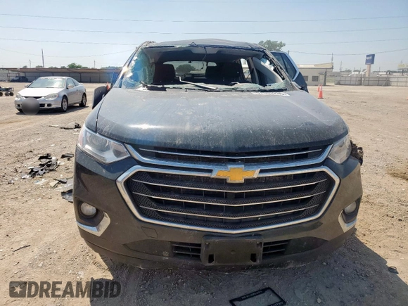 2020 Chevrolet Traverse LT Cloth with VIN 1GNERGKW8LJ117725, listed as a Copart auction lot 57603235 with Not provided miles and Salvage title. Bid and sale history available at DreamBid. Image 5.