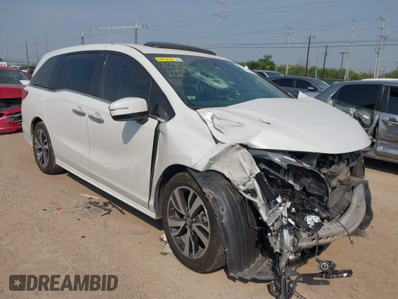 2020 Honda Odyssey Elite с VIN 5FNRL6H9XLB040967, выставлен на аукционе IAAI как лот 42246800 с пробегом 58 340 миль миль и . История ставок и продаж доступна на DreamBid. Изображение 1.