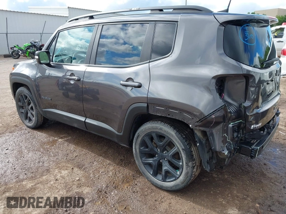2018 Jeep Renegade Latitude with VIN ZACCJABB2JPH96664, listed as a IAAI auction lot 42221060 with 23,499 mi miles and . Bid and sale history available at DreamBid. Image 3.