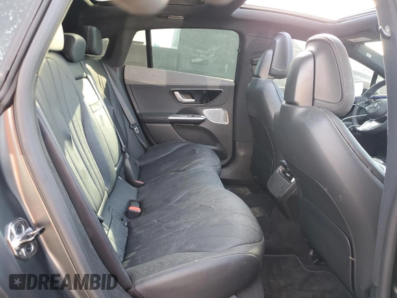 2023 Mercedes-Benz EQE with VIN W1KEG2BB6PF017233, listed as a Copart auction lot 49458415 with 11,636 mi miles and Salvage Title. Bid and sale history available at carsss.com. Image 10.