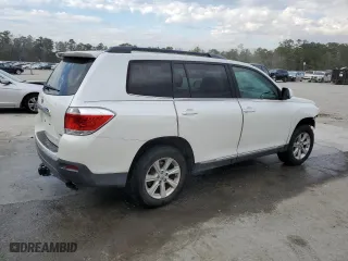 2011 Toyota Highlander with VIN 5TDBK3EH4BS091082, listed as a Copart auction lot 46053535 with 206,201 mi miles and Salvage Title. Bid and sale history available at carsss.com. Image 3.