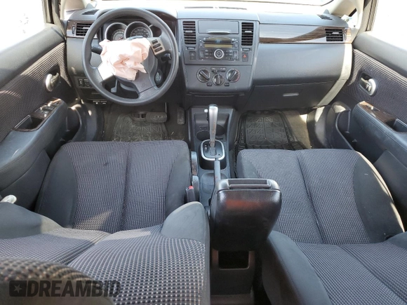 2010 Nissan Versa 1.8 SL with VIN 3N1BC1CP3AL396026, listed as a Copart auction lot 45297005 with 0 mi miles and Salvage Title. Bid and sale history available at carsss.com. Image 8.