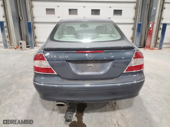 2006 Mercedes-Benz CLK-Class 3.5L with VIN WDBTJ56J86F176449, listed as a Copart auction lot 88225595 with 0 mi miles and Salvage Title. Bid and sale history available at carsss.com. Image 6.