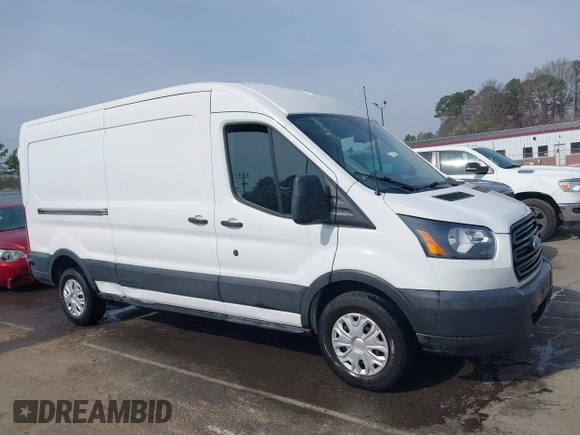 2019 Ford Transit with VIN 1FTYR2CM0KKA87201, listed as a IAAI auction lot 41741165 with 81,635 mi miles. Bid and sale history available at carsss.com. Image 13.