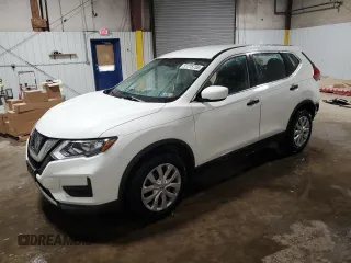 2017 Nissan Rogue SV with VIN KNMAT2MV3HP575466, listed as a Copart auction lot 51775755 with 133,224 mi miles and Salvage Title. Bid and sale history available at carsss.com. Image 1.