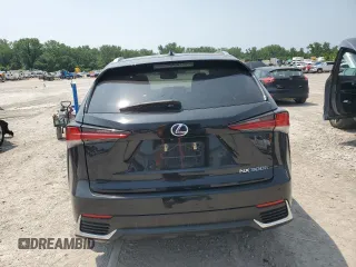 2021 Lexus NX 300h with VIN JTJGJRDZ7M2158822, listed as a Copart auction lot 59157055 with 28,314 mi miles and Salvage title. Bid and sale history available at DreamBid. Image 6.