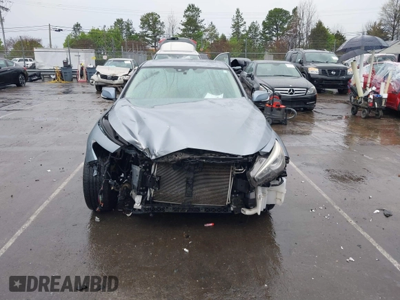 2015 Infiniti Q50 Premium with VIN JN1BV7AR4FM393974, listed as a IAAI auction lot 41874345 with 148,228 mi miles. Bid and sale history available at carsss.com. Image 12.