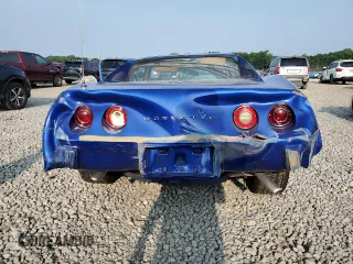 1975 Chevrolet Corvette with VIN 1Z37J5S415588, listed as a Copart auction lot 59477955 with 58,044 mi miles and Salvage title. Bid and sale history available at DreamBid. Image 6.