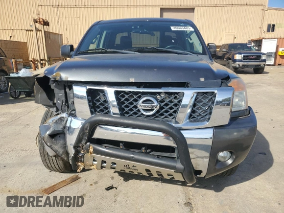 2012 Nissan Titan SV with VIN 1N6BA0ED0CN309652, listed as a Copart auction lot 46663485 with 139,884 mi miles and Salvage title. Bid and sale history available at DreamBid. Image 5.