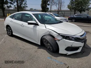 2018 Honda Civic EX with VIN 2HGFC2F78JH506451, listed as a Copart auction lot 54977565 with 41,227 mi miles and Salvage Title. Bid and sale history available at DreamBid. Image 4.