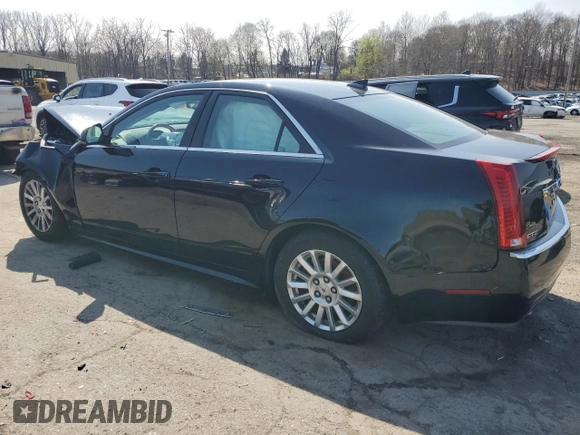 2010 Cadillac CTS Luxury with VIN 1G6DF5EG7A0137332, listed as a Copart auction lot 52984855 with 117,807 mi miles and Salvage Title. Bid and sale history available at carsss.com. Image 2.