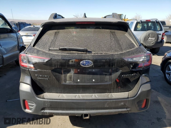 2022 Subaru Outback Onyx XT with VIN 4S4BTGJD0N3104046, listed as a Copart auction lot 82903184 with Not provided miles and Salvage title. Bid and sale history available at DreamBid. Image 6.