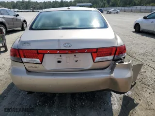 2007 Hyundai Azera GLS with VIN KMHFC46D97A181621, listed as a Copart auction lot 69761294 with 185,732 mi miles and Salvage Title. Bid and sale history available at carsss.com. Image 6.
