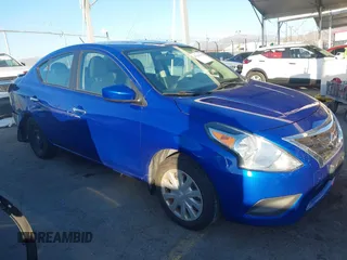 2016 Nissan Versa S Plus with VIN 3N1CN7AP5GL888151, listed as a IAAI auction lot 41381356 with 51,768 mi miles. Bid and sale history available at carsss.com. Image 1.