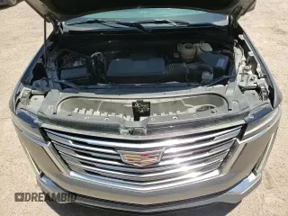 2021 Cadillac Escalade Premium Luxury Platinum с VIN 1GYS4DKL7MR462059, выставлен на аукционе Copart как лот 61987785 с пробегом 118 454 миль миль и Списание • Salvage title. История ставок и продаж доступна на DreamBid. Изображение 14.