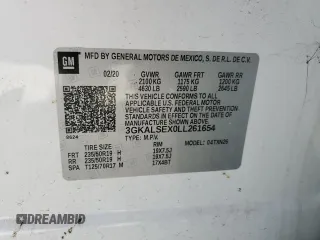 2020 GMC Terrain Denali с VIN 3GKALSEX0LL261654, выставлен на аукционе Copart как лот 47451725 с пробегом 97 629 миль миль и Чистый • Clean title. История ставок и продаж доступна на DreamBid. Изображение 15.